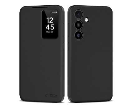 Etui do telefonów Tech-Protect Smart Wallet Do Galaxy S25 FE Matte Black